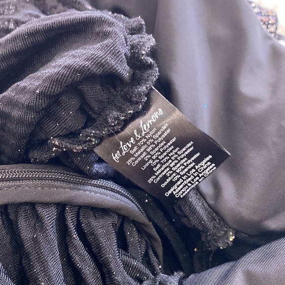 For love and lemons jumpsuit black size M - Picture 9 of 9